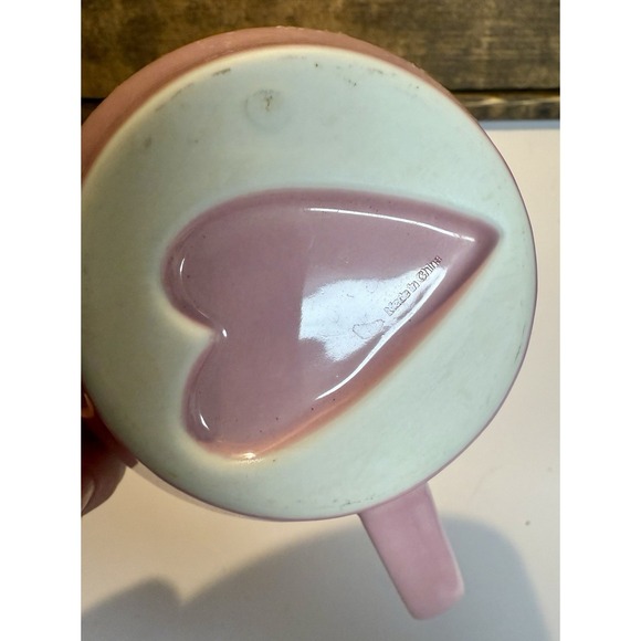 Vintage 2006 Starbucks "Heart" Oversized Cup\Saucer - Never Used - Picture 3 of 7